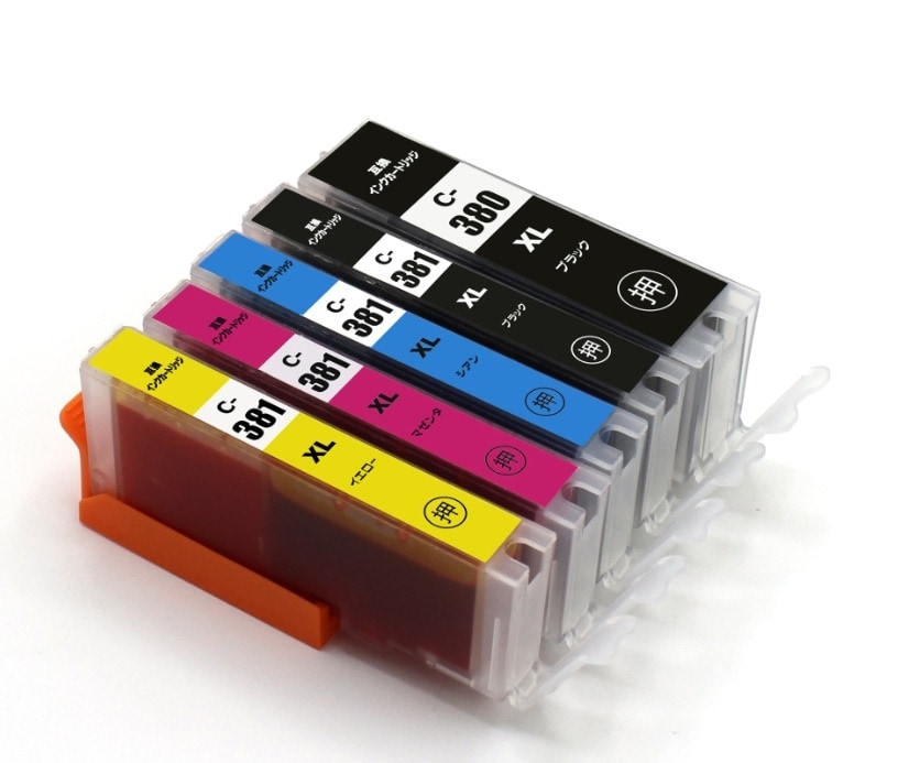 BCI-381XL+380XL/5MP 5色マルチパック(大容量) 10セット Canon(キヤノン) 互換インクカートリッジ プリンターインク ICチップ残量検知対応