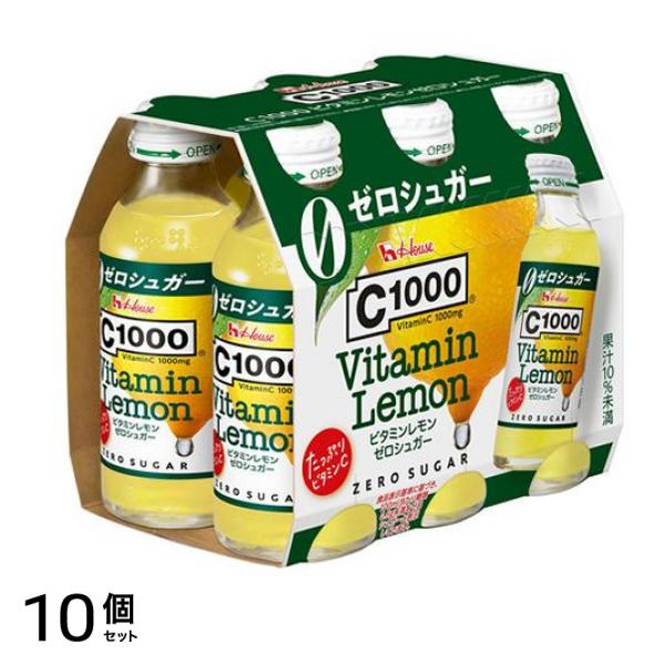 C1000ビタミンレモンゼロシュガー 140mL× 6本 10個セット