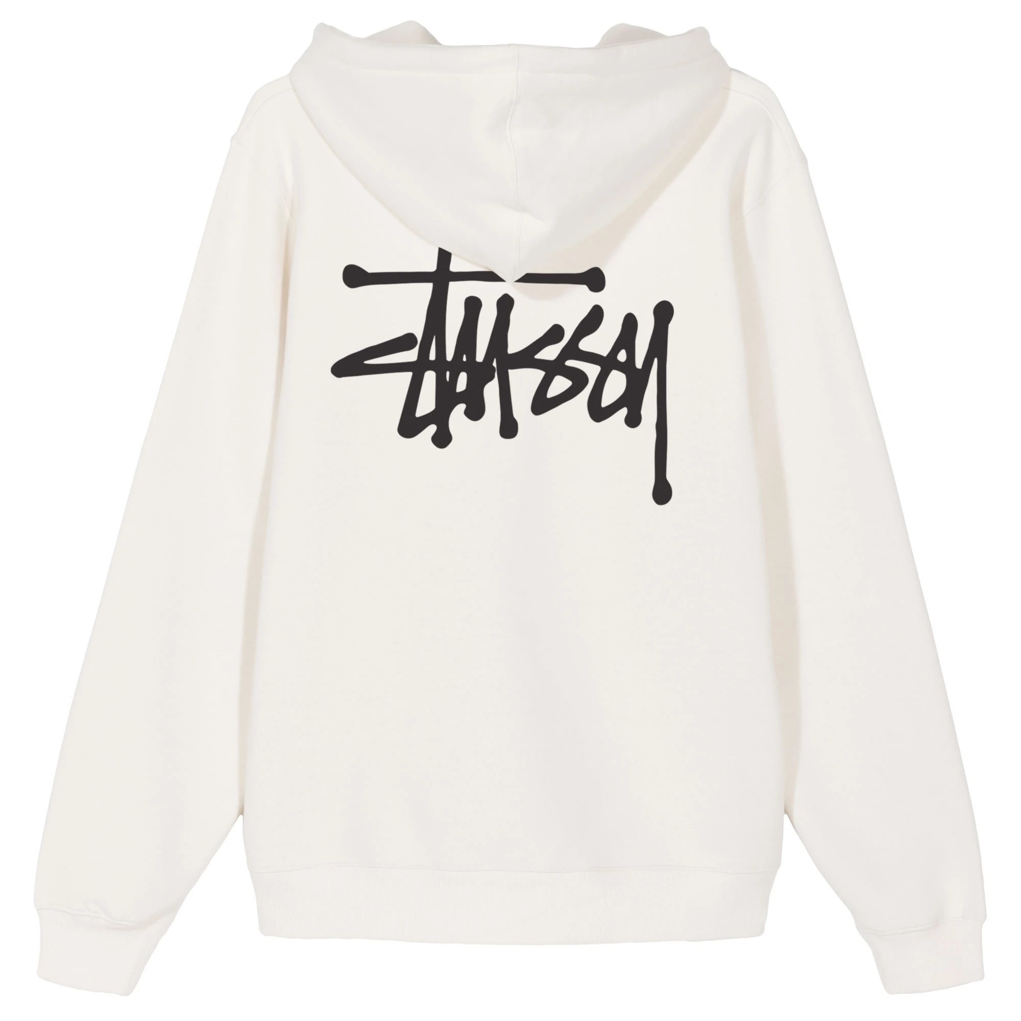 ステューシー BASIC STUSSY HOOD スウェット パーカー L 黒 - パーカー