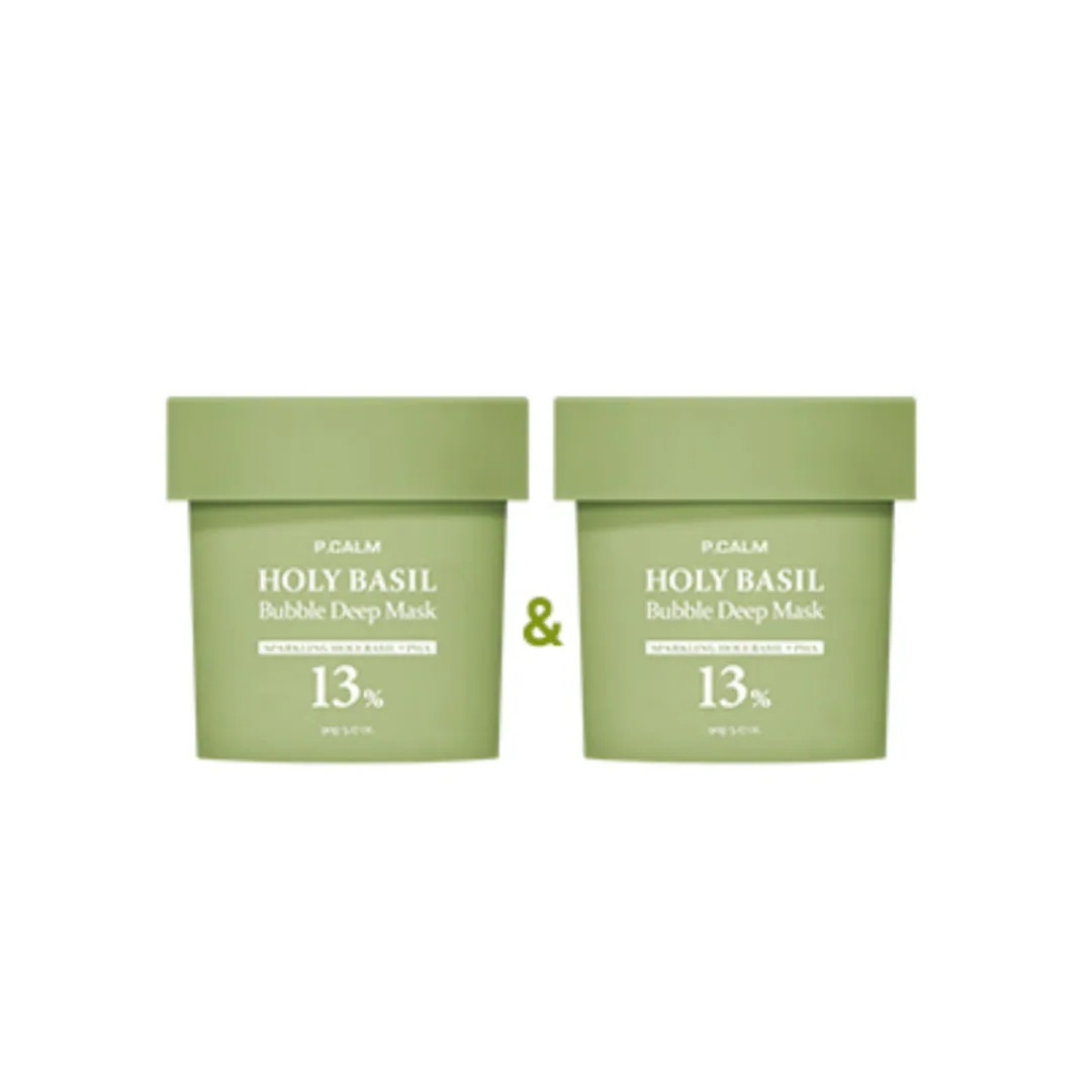 【1+1】ホーリーバジル バブルディープマスク 90g