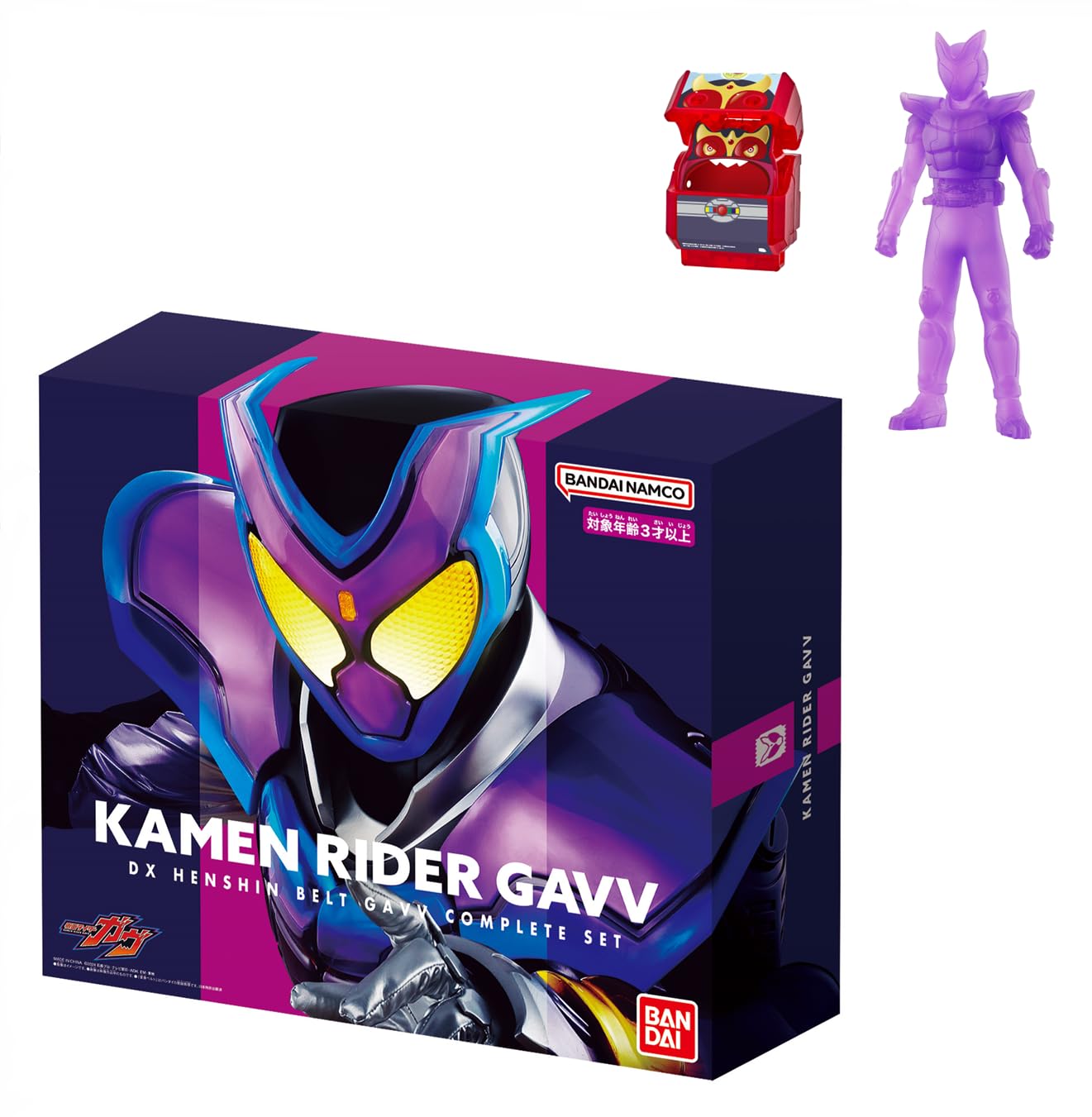[バンダイ] 仮面ライダーガヴ DX変身ベルトガヴ コンプリートセット (購入特典「おかしな宝箱」付き)【日本おもちゃ大賞2024キャラクター部門大賞】