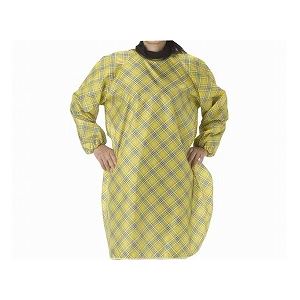 特殊衣料 食事前掛（超撥水） 袖付 ／1040 和柄うさぎ（さくら）