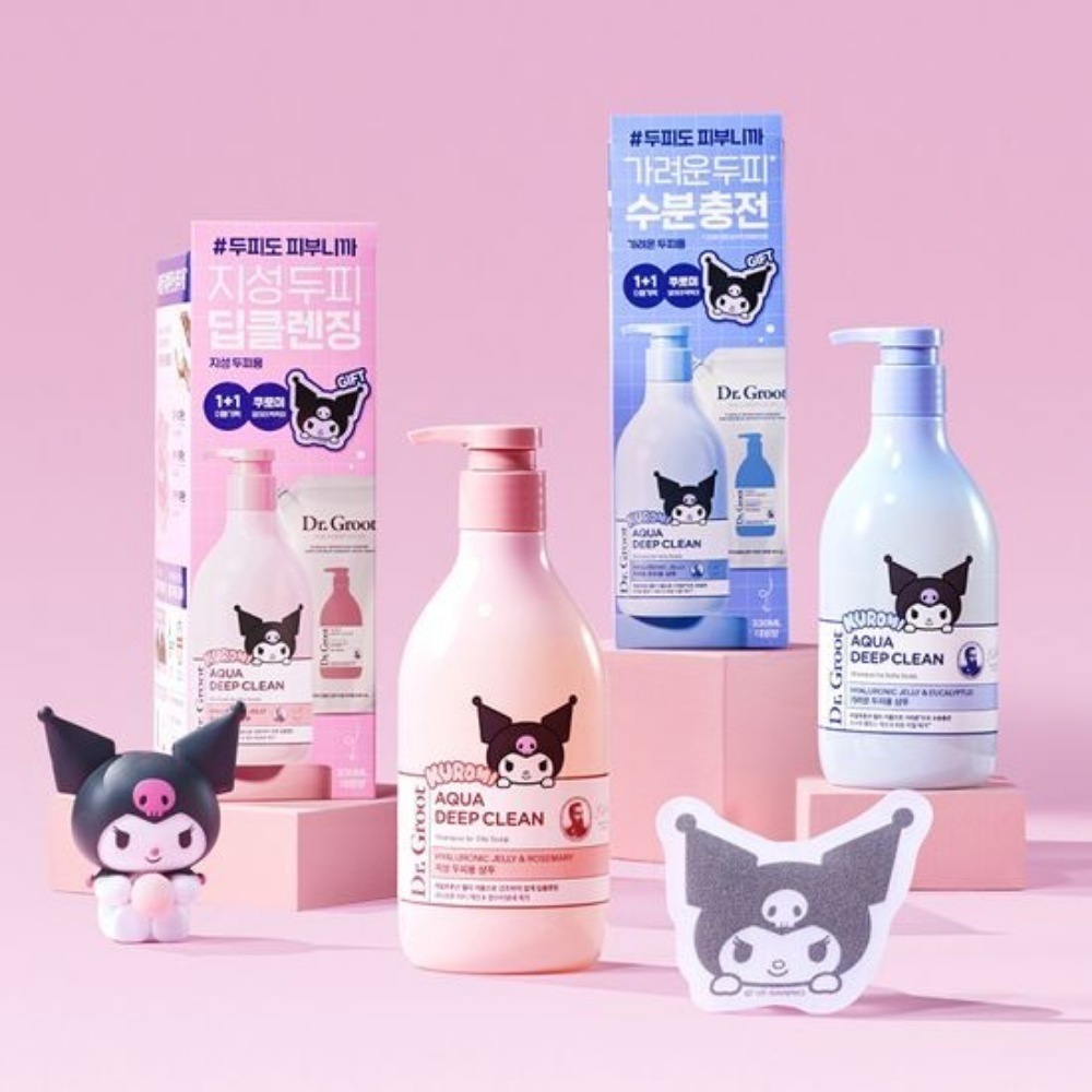 アクアディープクリーン シャンプー 330ml ダブル企画（+クロミヘア固定シートの追加贈呈）