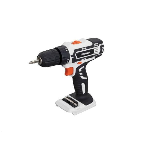 アイリスオーヤマ 充電式ドライバドリル ホワイト 本体のみ JCD25-Z