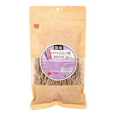 他サイト： 黒瀬ペットフード　長崎県産　ひえの穂　８０ｇ　ＫＴＳ－４０　ＣＲＣ55―23―80―00―00の商品画像