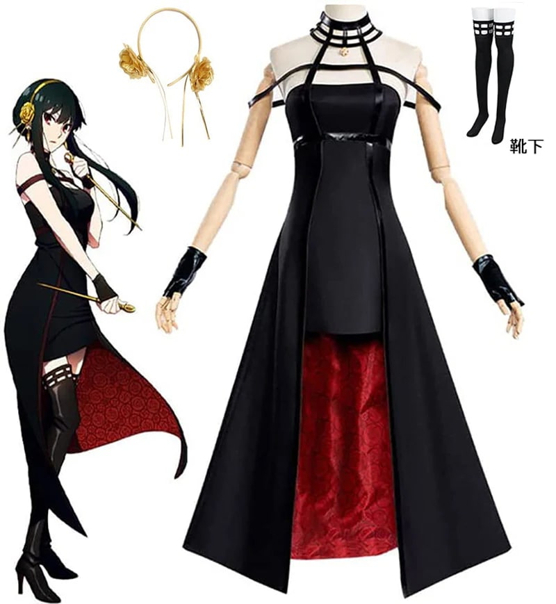 SPYFAMILY スパイファミリー ヨルフォージャー いばら姫 コスプレ衣装 ウィッグ追加可