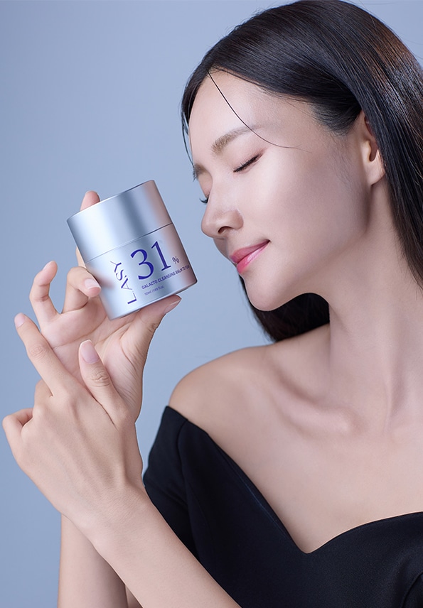 L.ASY ガラクトクレンジングバームツーフォーム (50ml)