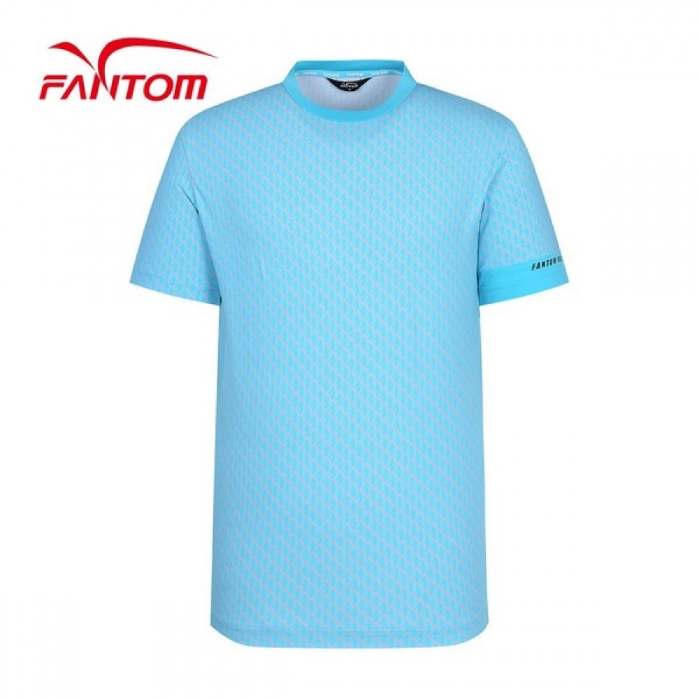 (Phantom) メンズロゴ柄半袖Tシャツ