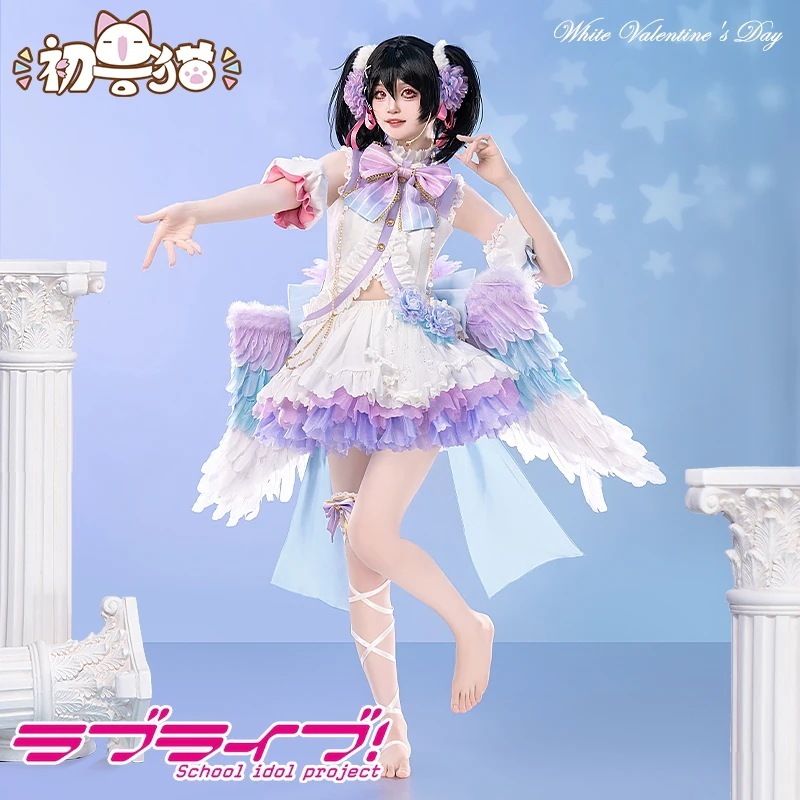 初獣猫ラブライブアニメ矢沢ニコニコ衣装ホワイトデー天使アイドル企画