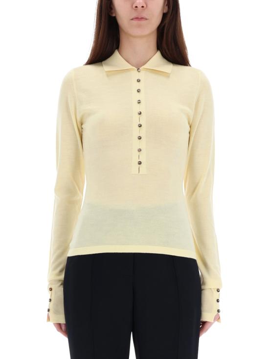JACQUEMUS Women Sweater POW00806AK0 0145205 YELLOW