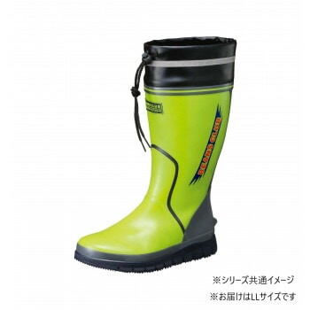 福山ゴム工業 カジュアルショートブーツ ビーンズクラブ 102 LLライム AA80900