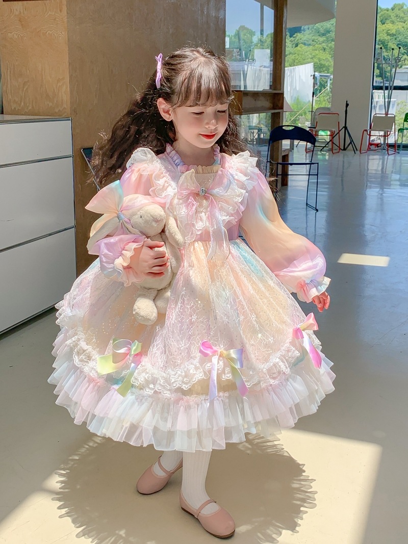 プリンセスドレス 女の子服 ギフト ロリータドレス 小さいスカート