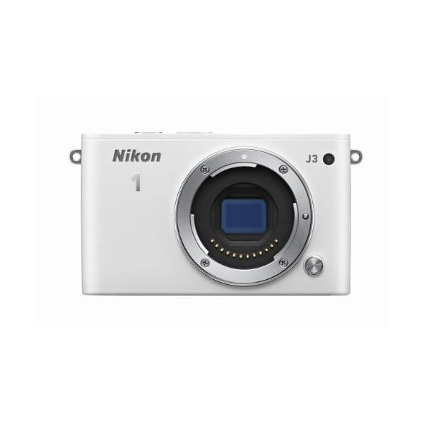 【中古】ニコン Nikon J3 ボディー ホワイト SDカード付き