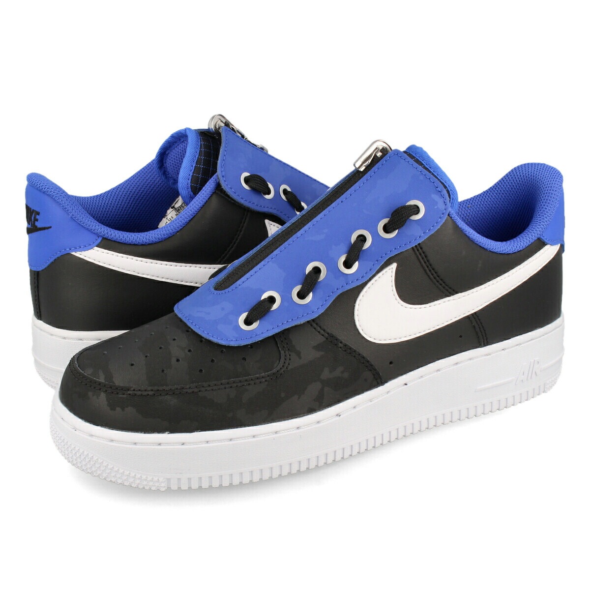 AIR FORCE 1 07 SHROUD BLACK/HYPER ROYAL
