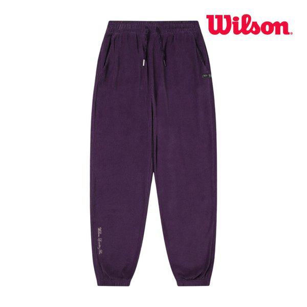 女性用コージーリブジョガーパンツ パープル (W253002NFP92DPU-SC)