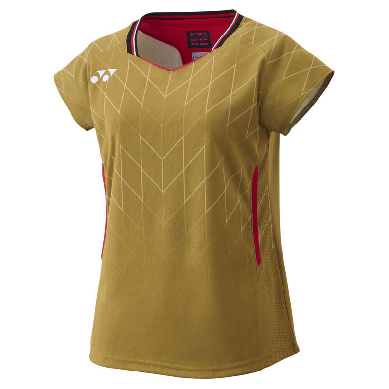 ウィメンズゲームシャツ(フィットシャツ) テニス・バドミントン ウェア(ウィメンズ) (20915)