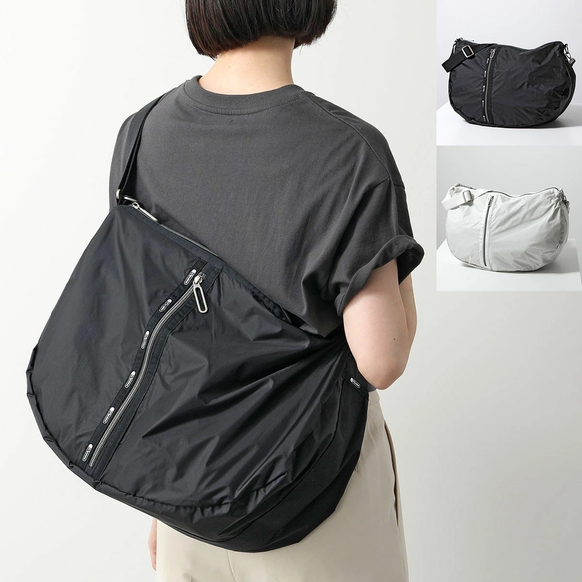 LeSportsac レスポートサック ショルダーバッグ ESSENTIAL エッセンシャル LARGE SLING 1171 レディース クロスボディ ナイロン 軽量 鞄 カラー2色