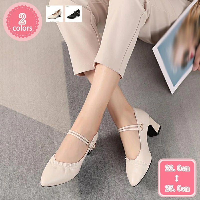 777円OFFクーポン パンプス ハイヒール ぺたんこ 痛くない 低反発 フラット レディース靴 春 夏 シューズ 甲ベルト おしゃれ フォーマル ぺたんこパンプス ポインテッドトゥ 履きやすい オフ