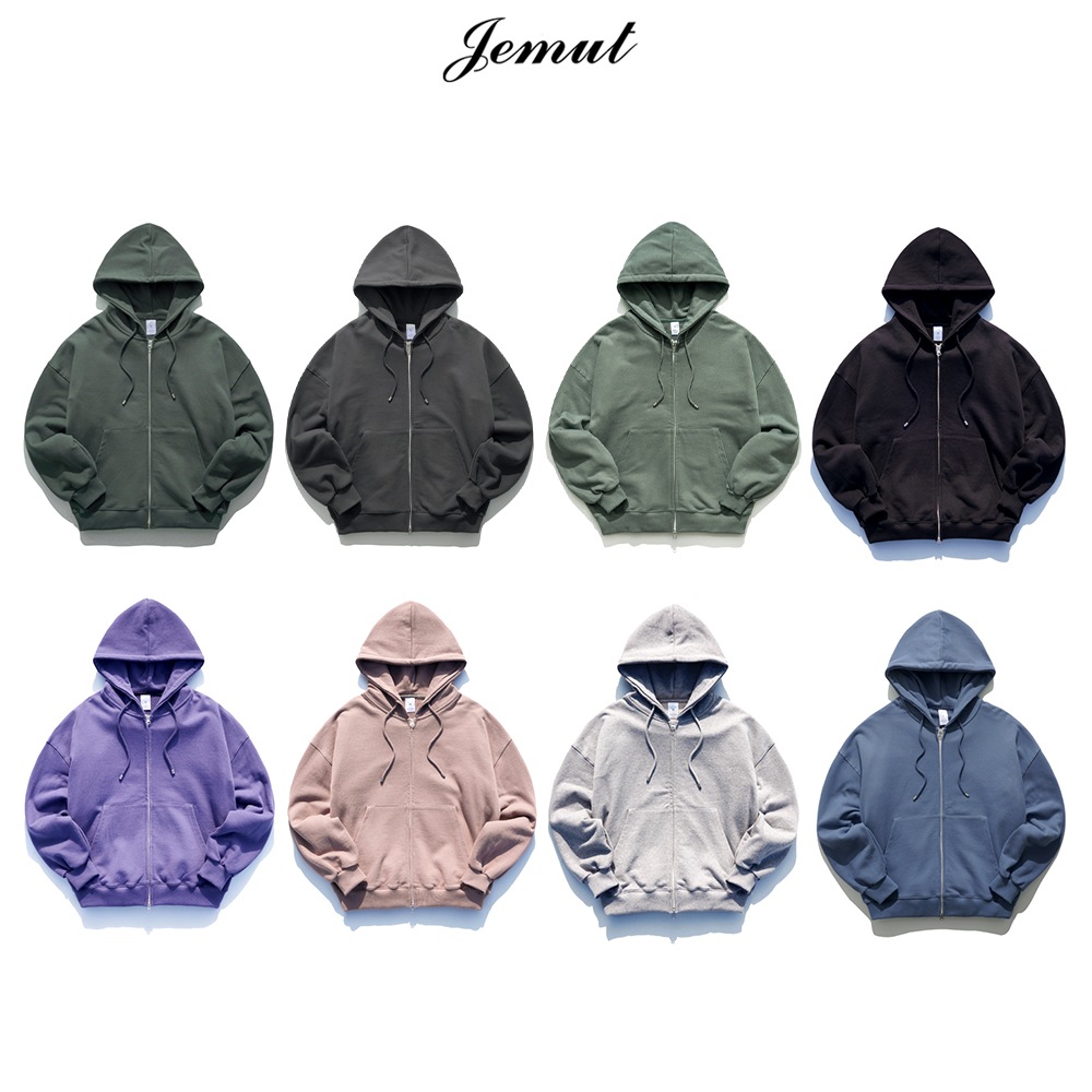[JEMUT] Ent Two Way Hood Zip-Up