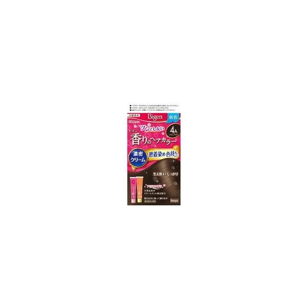 10個セット/ビゲン 香りのヘアカラー クリーム 4A(40g+40g)