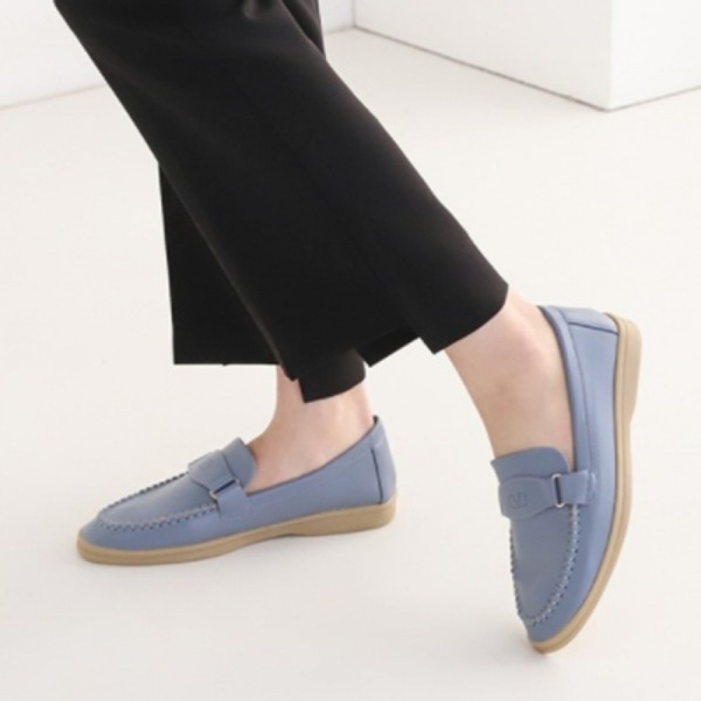 [Ninas Paris] マルチカラーペニンシュラローファー