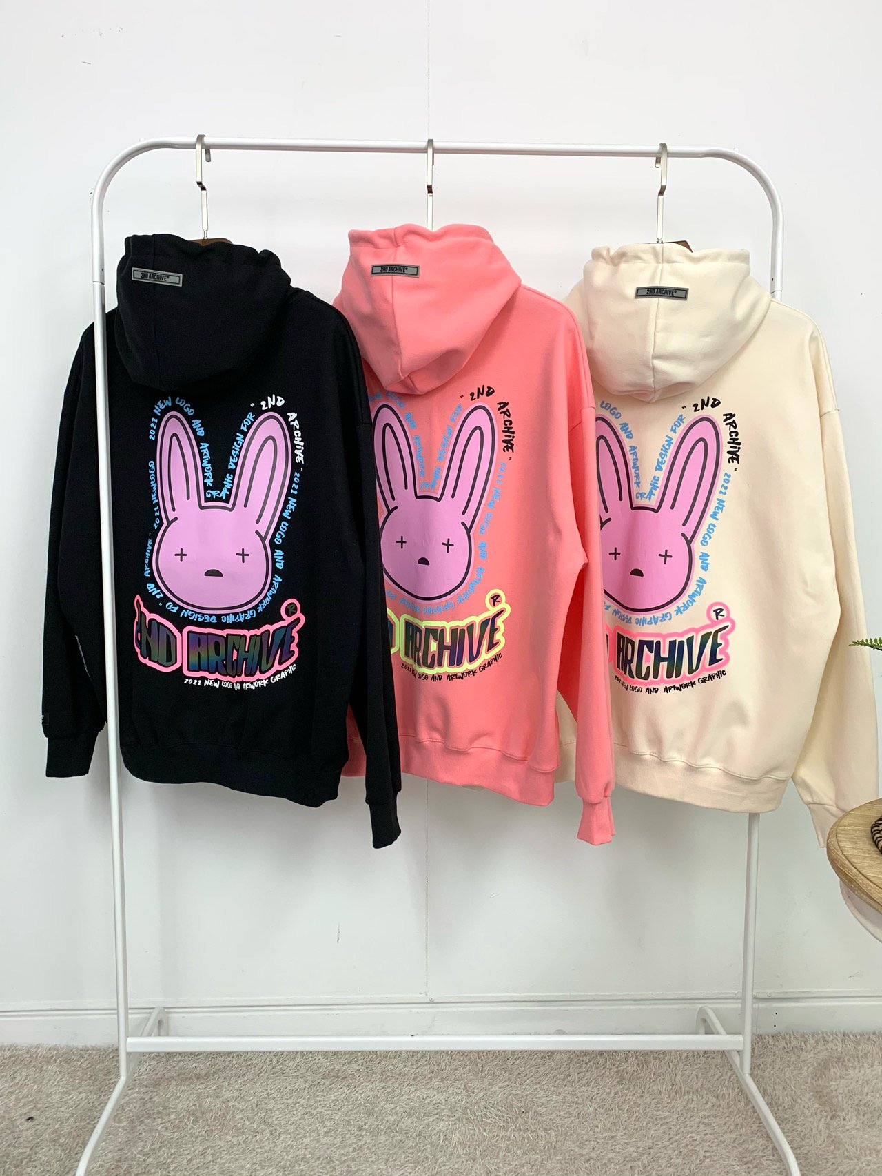 KOREAN STYLE プリンティングフードT