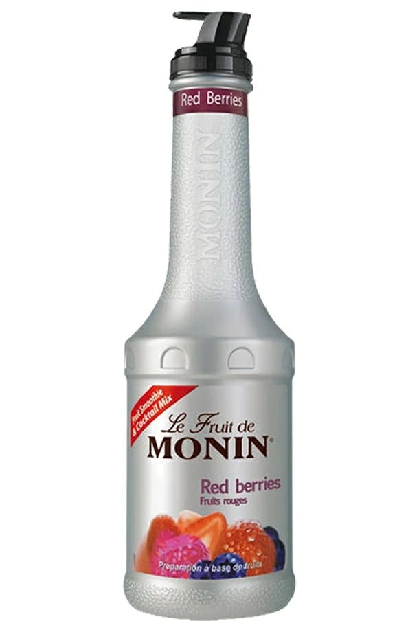 【送料無料】MONIN モナン ミックスベリー フルーツミックス ペット 1000ml 1L4本【ご注文は8本まで同梱可能】ノンアルコール シロップ