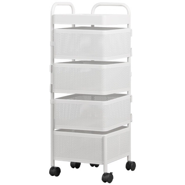 大河商事 monowa008 4段キッチンワゴン