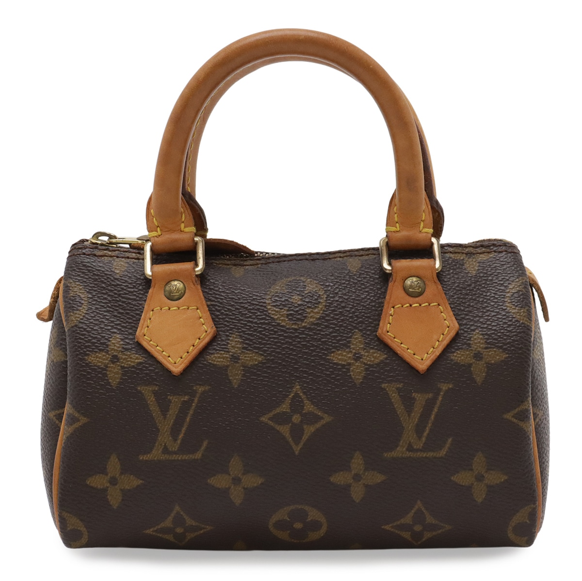 モノグラム ミニスピーディ ハンドバッグ ミニバッグ ポーチ 小物入れ M4153
