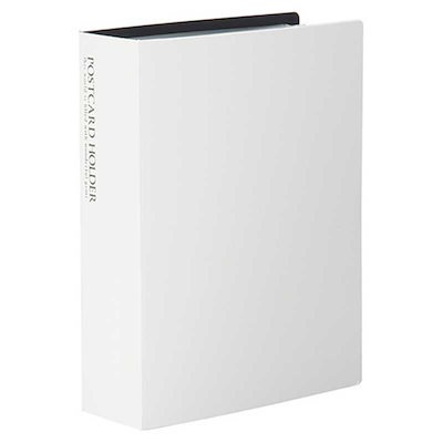 他サイト： セキセイ　ポストカードホルダー高透明ハガキサイズ120枚　KP-60P (ホワイト)の商品画像