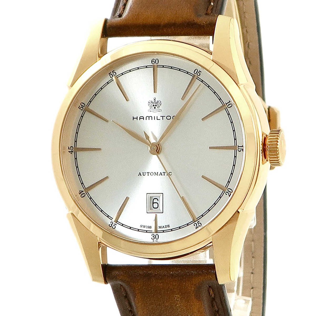 アメリカン クラシック スピリット オブ リバティ オート H42445551 自動巻き メンズ シルバー バー 3年保証