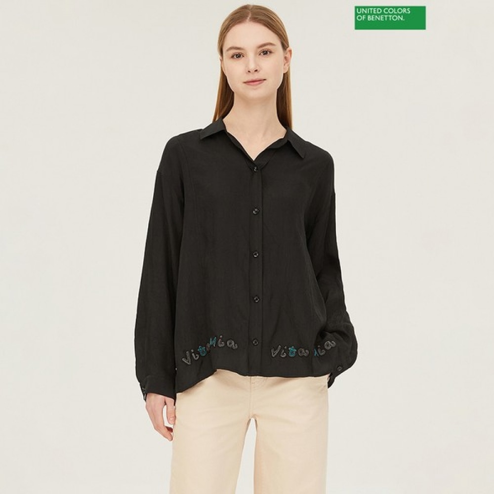 [ベネトン] ベネトンルチアーノブラウス BABL07411