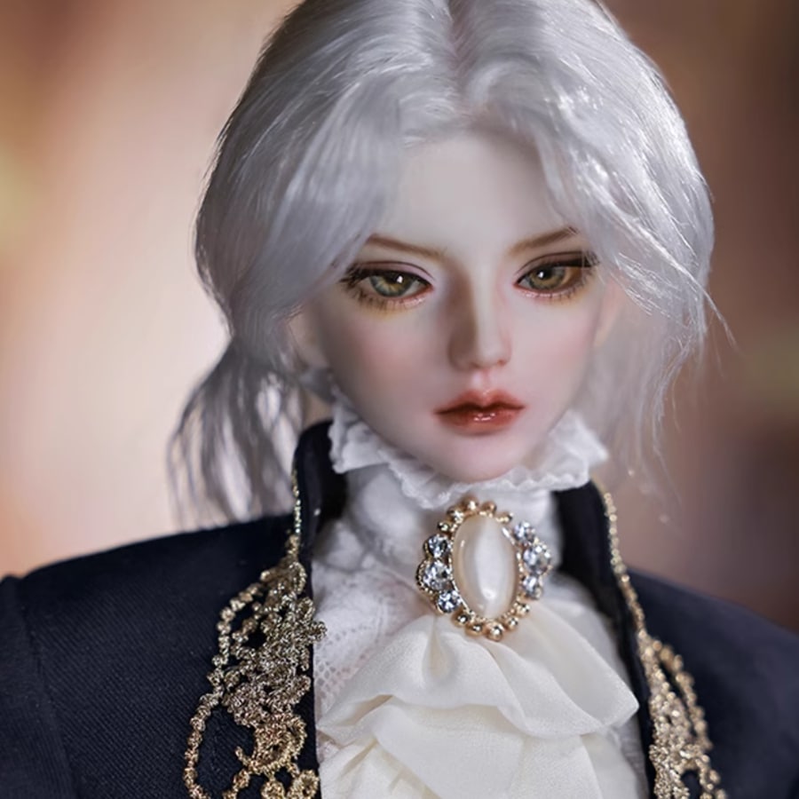 球体関節人形 sd人形 1/4 関節人形 BJDドール 40cm 长卿法式宫廷伯爵贵族洛可可风ハンドメード化粧