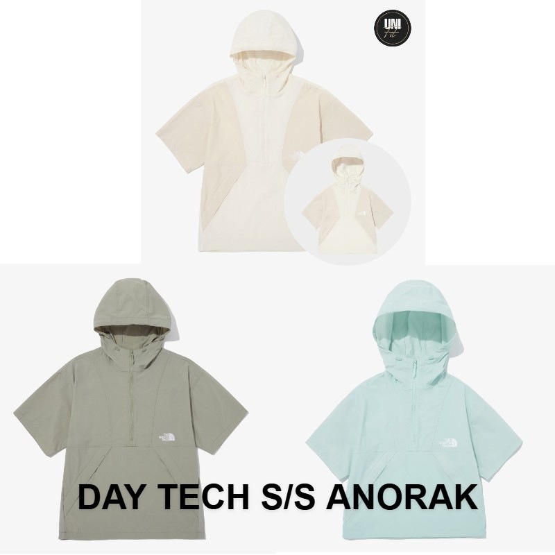 韓国正規品保証 関税負担なしNA3LQ02A DAY TECH S S ANORAKデイリー 基本 着装 男子 女子 人気 韓国 ファッション 男女共用 アウトドア