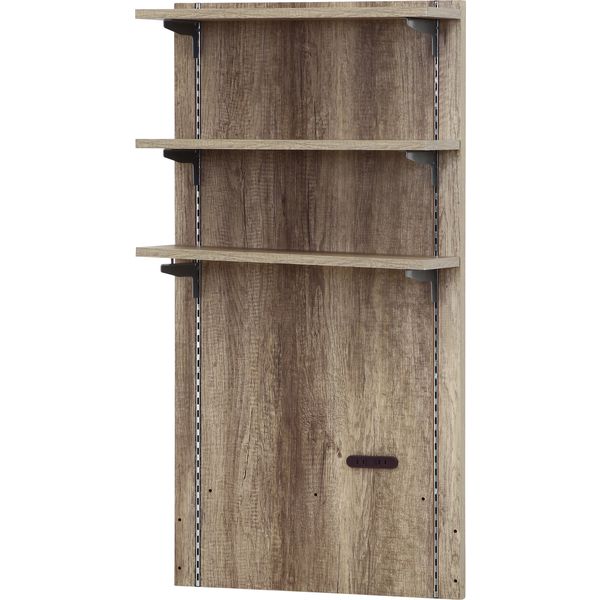 バックボード（棚板付き） GY グレー 組立品