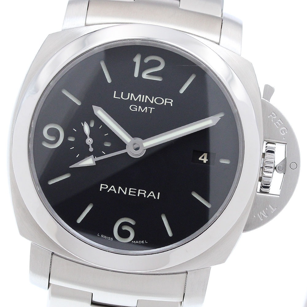 パネライ PANERAI PAM00329 ルミノール 1950 3デイズ GMT 自動巻き メンズ 良品 _908785【中古】