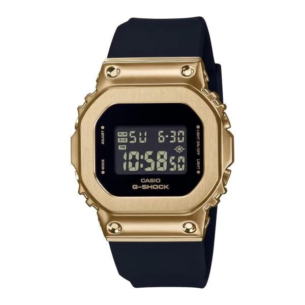 腕時計 G-SHOCK ジーショック GM-S5600GB-1JF レディース デジタル ゴールド ブラック CASIO カシオ 国内正規品