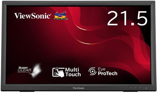 VIEWSONIC ビューソニックジャパン 21.5インチ 10点赤外線式マルチタッチモニター TD2223-2 (フルHD/VA/75HZ/スピーカー内蔵/HDMI,DVI-D,D-SUB,USB/
