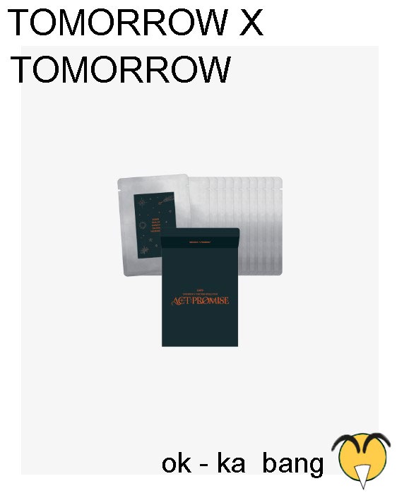TOMORROW X TOGETHER MINI PHOTO CARD SET