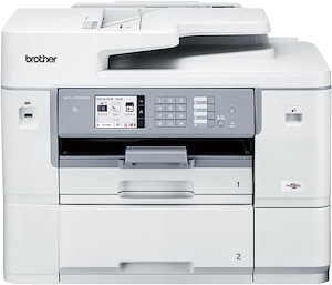 ブラザー工業(Brother Industries) A3インクジェットプリンター複合機 大容量ファーストタンク MFC-J7700CDW (ロール紙対応/長尺印刷/ADF/自動両面/FAX)