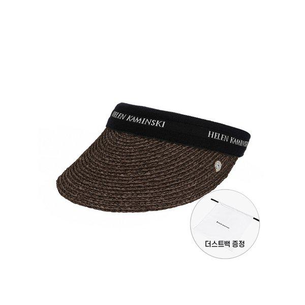 HAT52204 CHBL ビアンカ 8 チャコール ブラック ロゴ バイザー サンキャップ