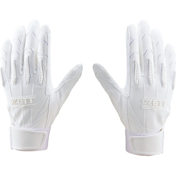 ZETT ゼット プロステイタス バッティンググラブ 両手用 野球＆ソフトボール バッティンググラブ 硬式 BG13012HS-1100 皮手