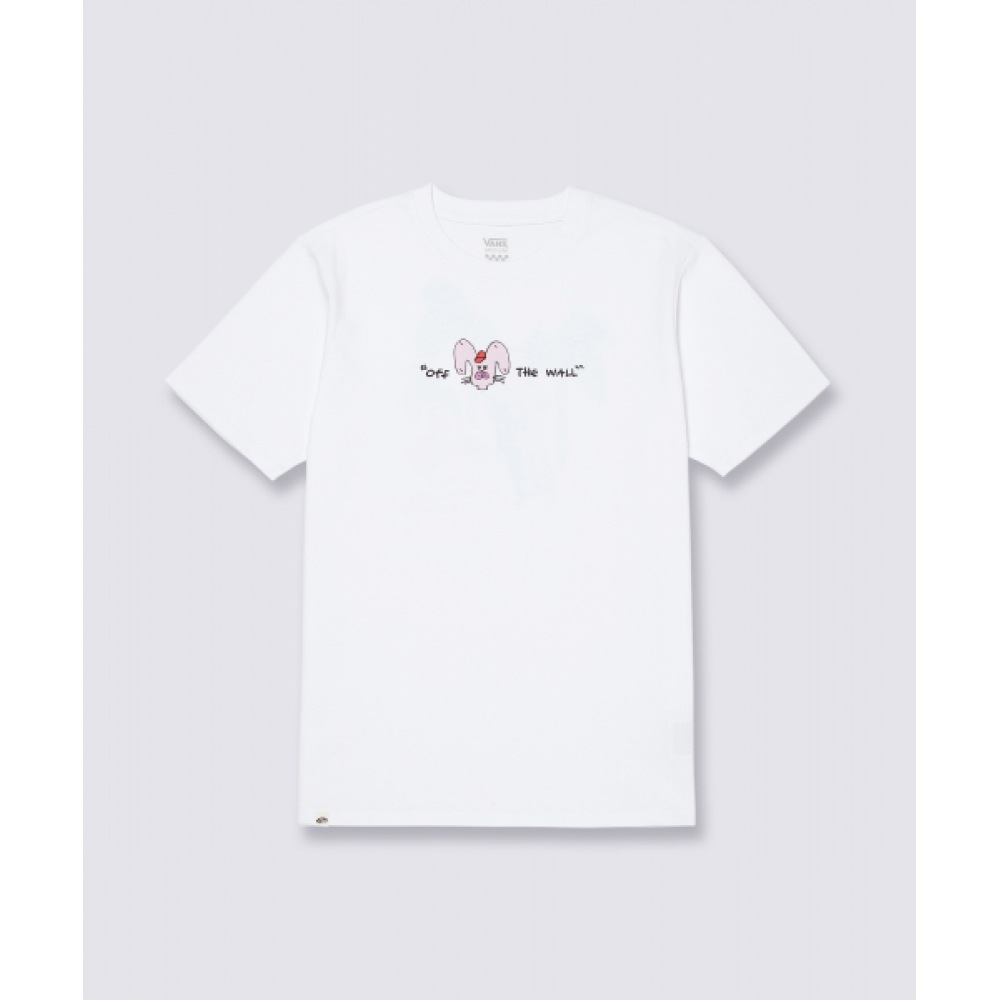 VANS ラビット 半袖Tシャツ - ホワイト / VN000QF6WHT1
