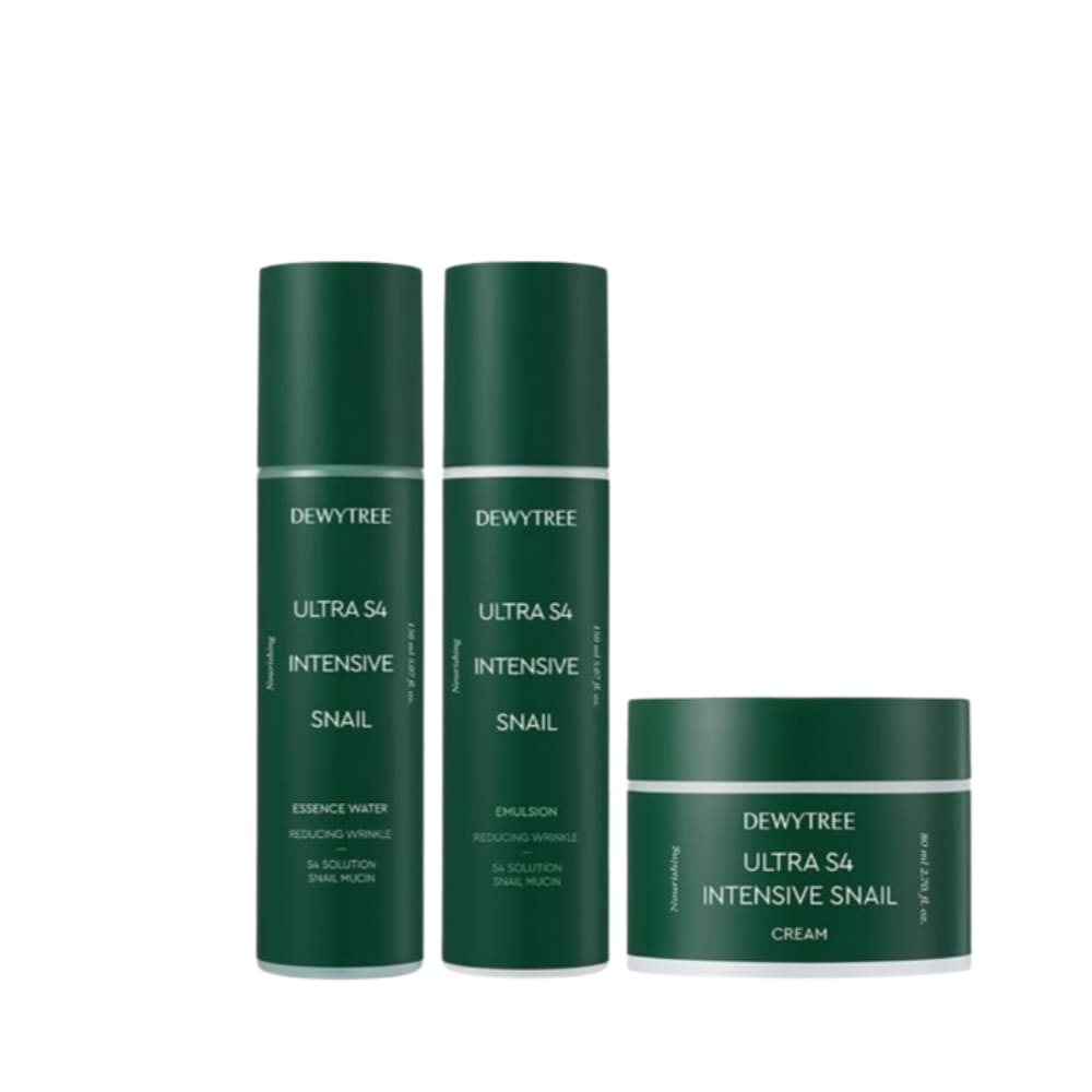 ウルトラ S4インテンシブ スネイルクリーム 80ml + ウォーター 150ml + エマルジョン 150ml 1セット
