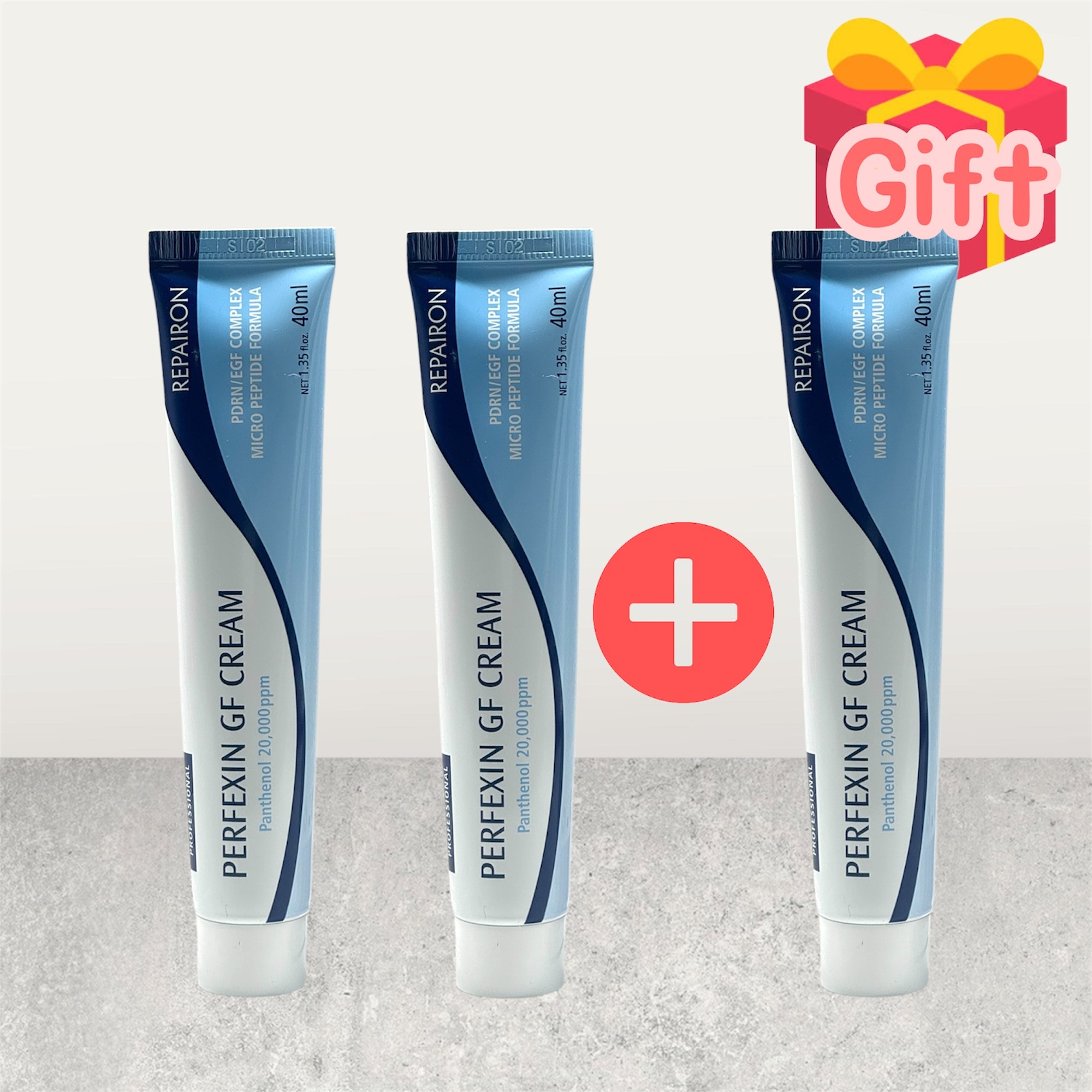 REPAIRON PERFEXIN GF CREAM 40ml Buy 2 Get 1 Free / 2+1 EVENT リペアクリーム 水光肌 保湿 バリア強化 敏感肌ケア