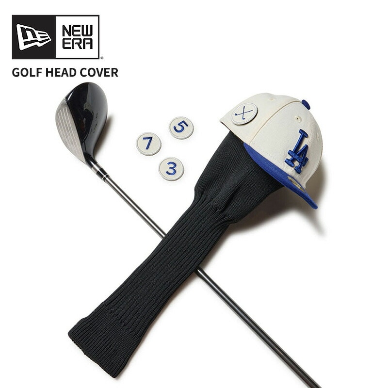 ニューエラ ゴルフ用品 フェアウェイウッド用カバー ヘッドカバー NEW ERA ヘッドカバーロサンゼルス・ドジャース 14393710
