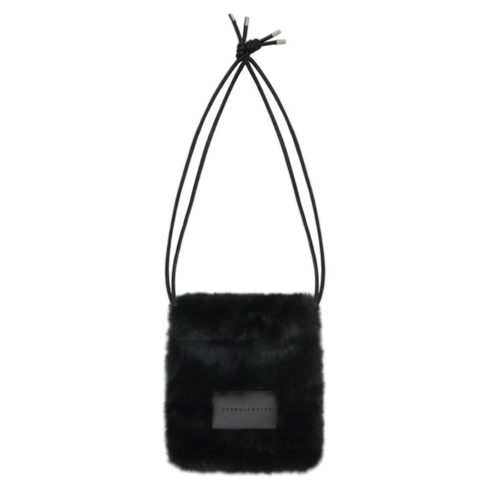 TREEMINGBIRD Volume Fur String Mini Bag Black TM249NBG 9,628円