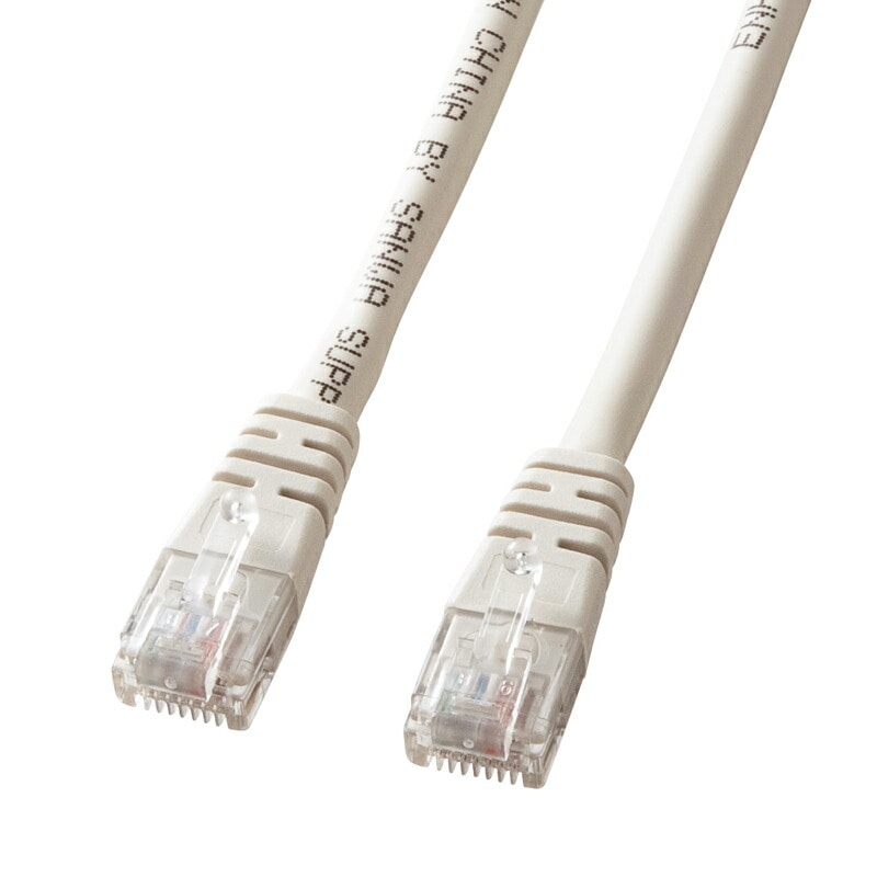 エンハンスドカテゴリ5単線LANケーブル 50m ライトグレー KB-T5T-50N