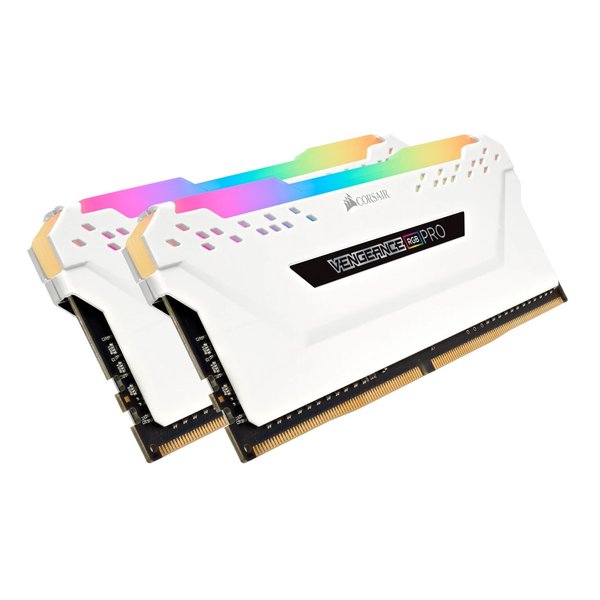 VENGEANCE RGB PRO 16GB 2x8GB DDR4 DRAM 3200MHz C16 ホワイト CMW16GX4M2C3200C16W CMW16GX4M2C3200C16W