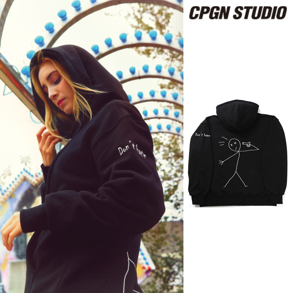 【CPGN STUDIO】 [950g] Lettering Tattoo hood